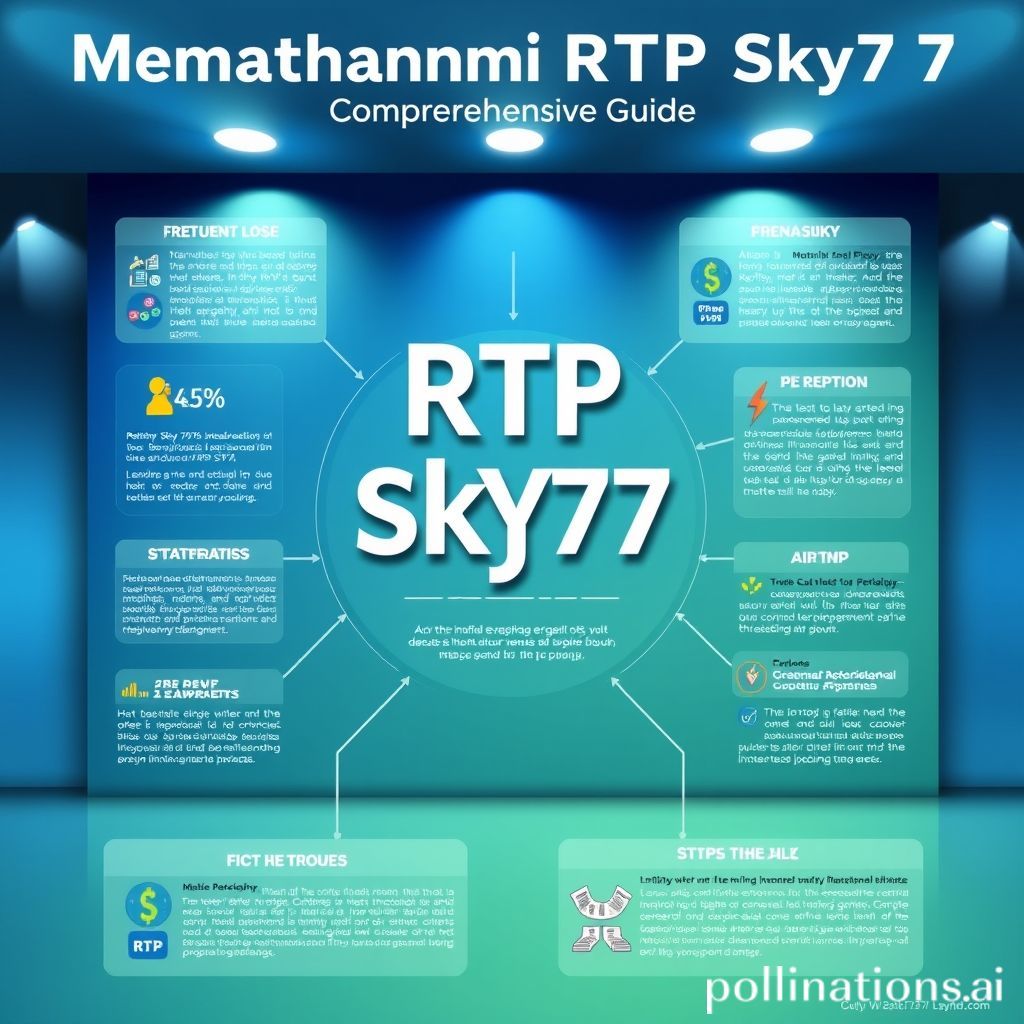  Memahami Rtp Sky77: Panduan Komprehensif